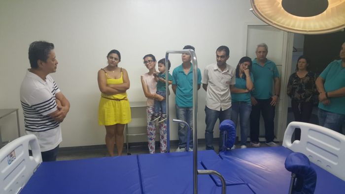 ENTREGA DA MACA DE PARTO PARA SANTA CASA DE PERDIZES